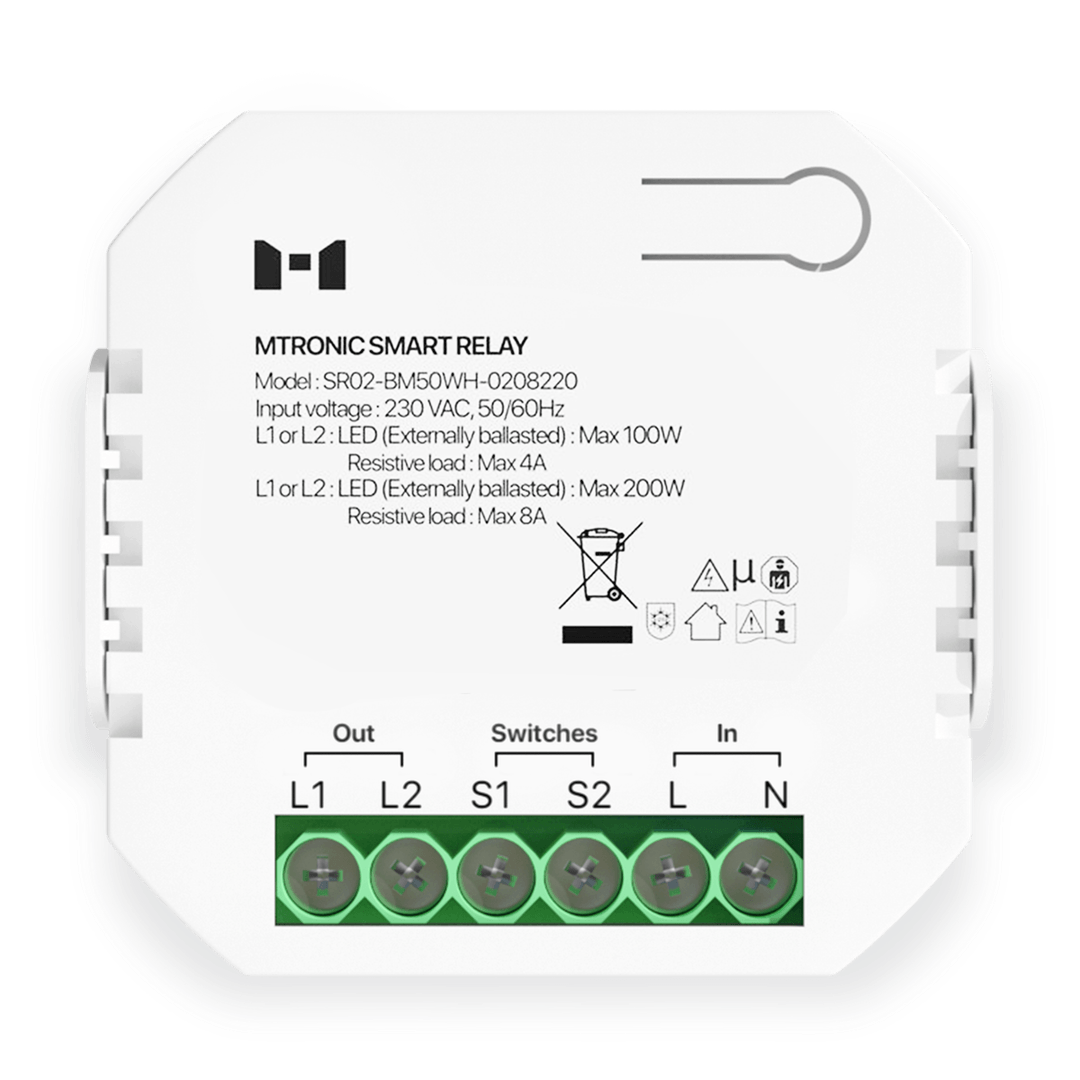 Smart relay which turns your simple switch into smart switch, product by MTronic