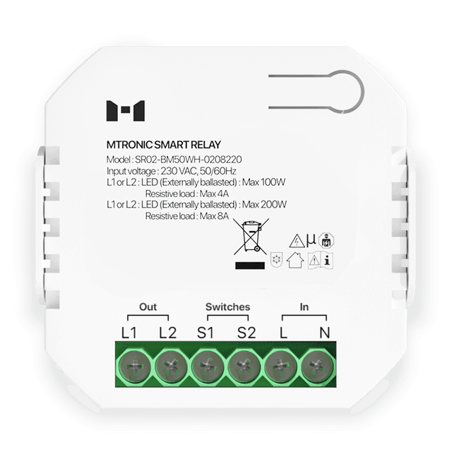 Smart relay which turns your simple switch into smart switch, product by MTronic