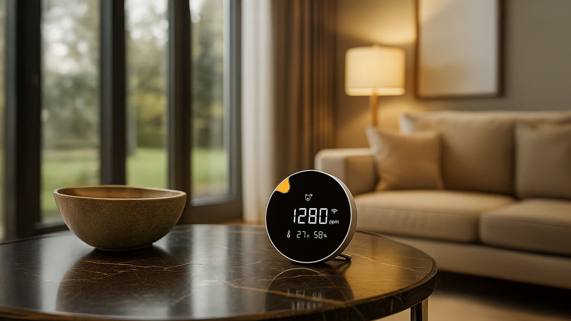Improve Your Health and Life Quality with CO2 Sensors and Home Automation 