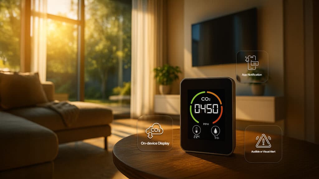 CO2 sensor and it's functionality