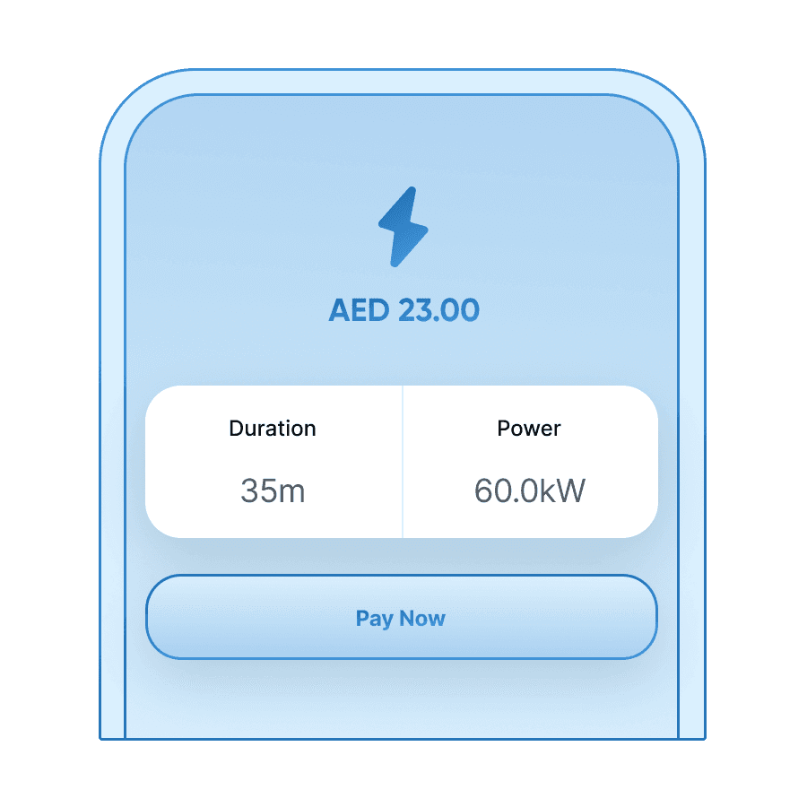 MChargers charging cost illustration